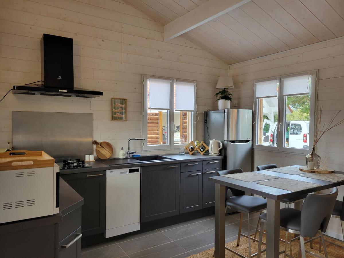 La Cabane De L'Estran Au Bord De Mer Lanton Eksteriør billede